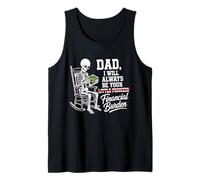 I Will Always Be Your Financial Burden Dad Skeleton Débardeur