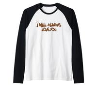 I Will Always Love You Graffiti Heart Street Art Manche Raglan