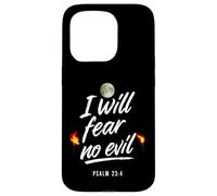 I Will Fear No Evil Psaum 23 4 Coque pour iPhone 15 Pro