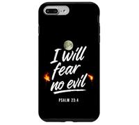 I Will Fear No Evil Psaum 23 4 Coque pour iPhone 7 Plus/8 Plus
