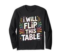 I Will Flip This Table Jeux de société Rage Quit - Manche Longue