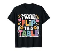 I Will Flip This Table Jeux de société Rage Quit |- T-Shirt
