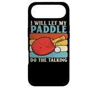 I Will Let My Paddle Do The Talking Ping Pong Table Tennis Coque pour iPhone Air