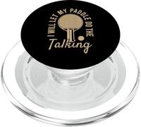 I Will Let My Paddle Do The Talking | Tennis de Table PopSockets PopGrip pour MagSafe