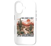 I Will Make a Way in The Wilderness Bible Verse Isaiah 43:19 Coque pour iPhone 17
