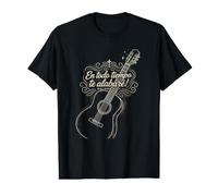 I Will Praise You at All Times Spanish Christian Psaum 34:1 T-Shirt Graphique avec Valeur