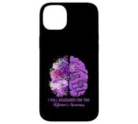 I Will Remember for You Brain Alzheimer's Awareness Violet Coque pour iPhone 14 Plus