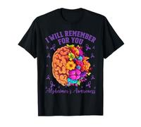 I Will Remember for You Motif Alzheimer T-Shirt