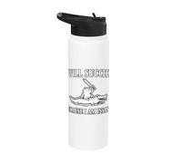 I Will Succeed Because I Am Insane Frog Meme Inspiration Stainless Steel Insulated Water Bottle