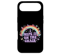 I Wipe IT on The Chair Humour Humoristique pour Adulte Arc-en-Ciel Coque pour iPhone Air