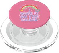 I Wipe IT on The Chair Humour Humoristique pour Adulte PopSockets PopGrip pour MagSafe