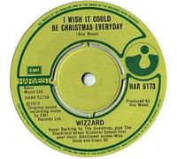 I WISH IT COULD BE CHRISTMAS EVERYDAY 7" (45) UK HARVEST 1973 FOUR PRONG LABEL DESIGN B/W SEE MY BABY JIVE (HAR5173)