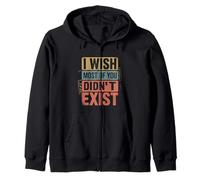 I Wish Most of You Didn't Exist Quiet Social introverti - Sweat à Capuche