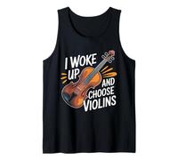 I Woke Up and Choose Violins Classic Violinist Music - Débardeur
