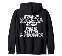 I Woke Up Beautiful Again, getting ridicule, Sarcastic Man Sweat à Capuche