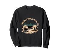 I Wonder If Burpees Hate Me Too Workout Motivation |- Sweatshirt
