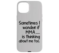 I Wonder MMA : Combattant d'arts martiaux mixtes amusant, étudiant Sensei Coque pour iPhone 15 Plus