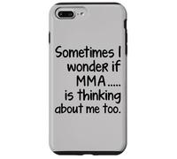 I Wonder MMA : Combattant d'arts martiaux mixtes amusant, étudiant Sensei Coque pour iPhone 7 Plus/8 Plus