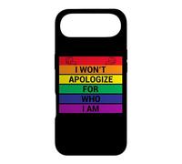 I Won't Apologize Rainbow Gay LGBT Pride Month LGBTQ Coque pour iPhone Air