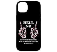 I Won't Be Remembered as a Woman Who Kept Her Mouth Shut Coque pour iPhone 14 Plus