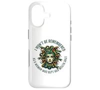 i Won't be rememered as a Woman Who Kept Her Mouth Shut Coque pour iPhone 17