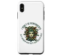 i Won't be rememered as a Woman Who Kept Her Mouth Shut Coque pour iPhone XS Max