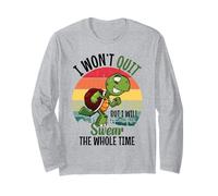 I Won't Quit But I Will Swear The Whole Time | Tortue Manche Longue