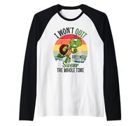 I Won't Quit But I Will Swear The Whole Time | Tortue Manche Raglan