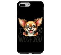 I Woof You Dessin Chihuahua Mignon Coque pour iPhone 7 Plus/8 Plus