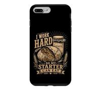 I Work Hard So My Starter Can Eat Levain Pain Baker Coque pour iPhone 7 Plus/8 Plus