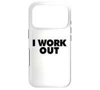 I Work Out Coque pour iPhone 17 Pro