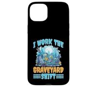 I Work The Graveyard Shift Travailleur noctural Nocturne Coque pour iPhone 15 Plus