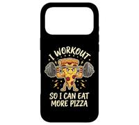 I Workout So I Can Eat More Pizza Gourmand Coque pour iPhone 17 Pro Max