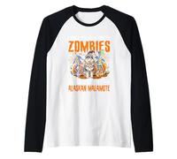 I Would Push You in Front of Zombies to Save My Alaska Mala Manche Raglan
