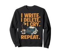 I Write Book Writer Auteur Livre Écriture Romancier Sweatshirt