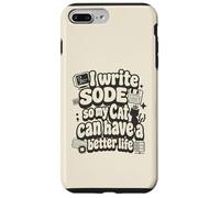 I Write Code So My Cat Can Have a Better Life Funny G oque pour iPhone 7 Plus/8 Plus