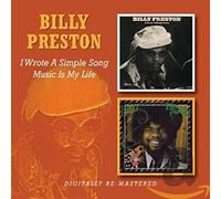 I Wrote a Simple Song / Music Is My Life by Preston Billy [Audio CD] NEUF