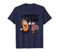I Yam What I Yam Funny Thanksgiving : igname et Dinde T-Shirt