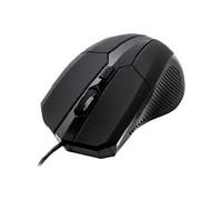 i005 - Souris - laser - 3 boutons - filaire - USB - noir