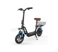 i12 Draisienne électrique 500W - Batterie 36V 7.5Ah - Siège & Panier amovible