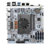 I5-8265U Carte mère industrielle NAS 4 cœurs 8 fils Processeur basse puissance 2 x réseau i226 2,5 G, 8 x SATA, 4K DP HDMI, 1 PCI-E x4, 2 x M.2 2280, 2 x DDR4, pare-feu routeur souple MINI-ITX