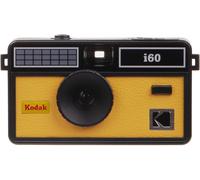 i60 Appareil Photo 35 mm Style rétro, sans Mise au Point, Flash intégré, Appuyez et Flash Pop-up (Jaune)
