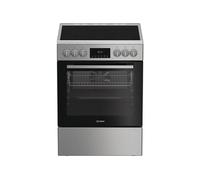 Indesit Cuisinière vitrocéramique I6V5LCX inox