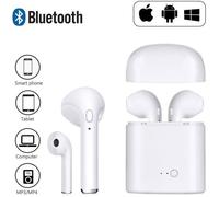I7S JUMEAUX ÉCOUTEURS SANS FIL BLUETOOTH STÉRÉO POUR ANDROID & IPHONE X, 8, 7+, 7, 6S+, 6S, 6+, 6, SE, 5S, 5C, 5