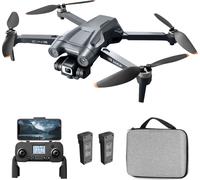 I8 MAX drone avec caméra 1080P GPS moteur brushless retour intelligent pour les débutants, Follow Me, flux optique GPS RC Qudcopter temps de vol pliable FPV drones avec 2 batteries