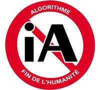 Ia Algorithme (15x15cm) - Sticker/Autocollant