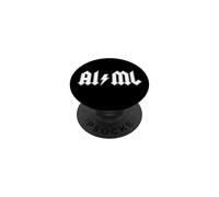 IA drôle Intelligence Artificielle ML Apprentissage Automatique AI/ML PopSockets PopGrip Adhésif
