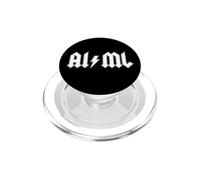 IA drôle Intelligence Artificielle ML Apprentissage Automatique AI/ML PopSockets PopGrip pour MagSafe