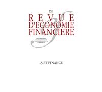IA et finance - Alain-Gérard Slama - Ass.economie Financiere - broché - Revue