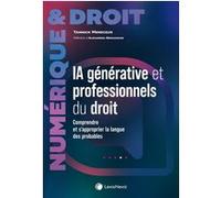 IA générative et professionnels du droit Yannick Meneceur (Auteur)